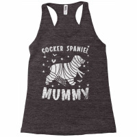 English Cocker Spaniel Mummy   Halloween T Shirt Racerback Tank | Artistshot