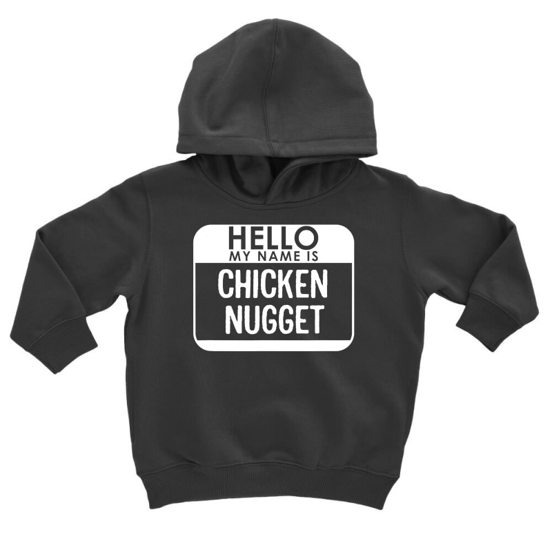 Chicken Nugget Costume Funny Easy Last Minute Halloween Gift Toddler Hoodie | Artistshot