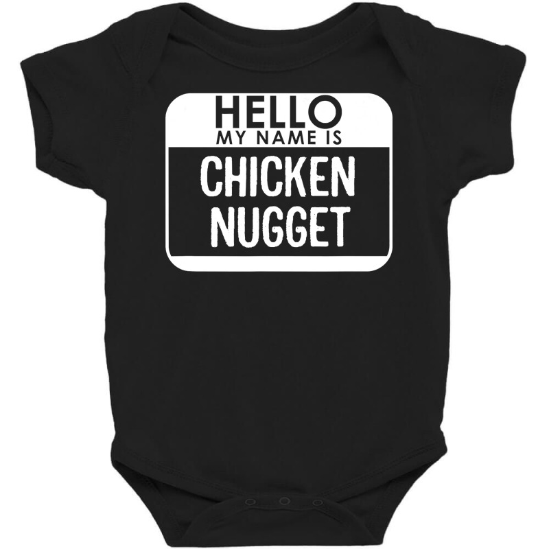 Chicken Nugget Costume Funny Easy Last Minute Halloween Gift Baby Bodysuit | Artistshot