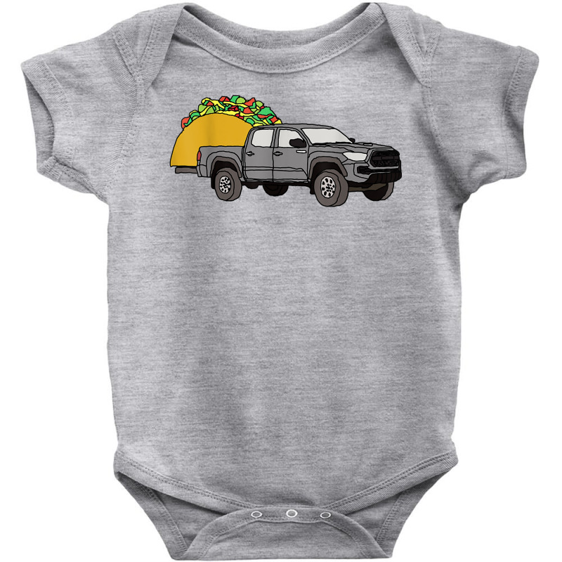 Taco Tacoma Truck Trd Overlanding Overland 4x4 Truck 4wd T Shirt Baby Bodysuit by voigterannen | Artistshot