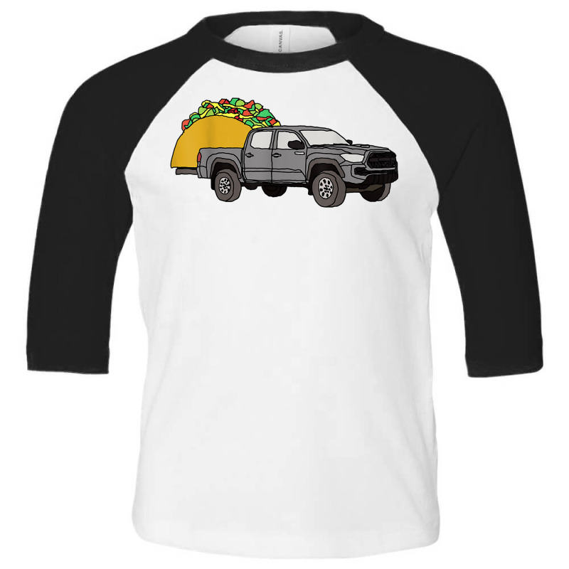 Taco Tacoma Truck Trd Overlanding Overland 4x4 Truck 4wd T Shirt Toddler 3/4 Sleeve Tee by voigterannen | Artistshot