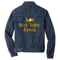 Stay Toxic Kings Long Sleeve T Shirt Men Denim Jacket | Artistshot