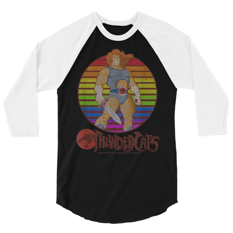 Thundercats Lion O Rainbow Sunset Poster T Shirt 3/4 Sleeve Shirt by nuzhetanopo | Artistshot