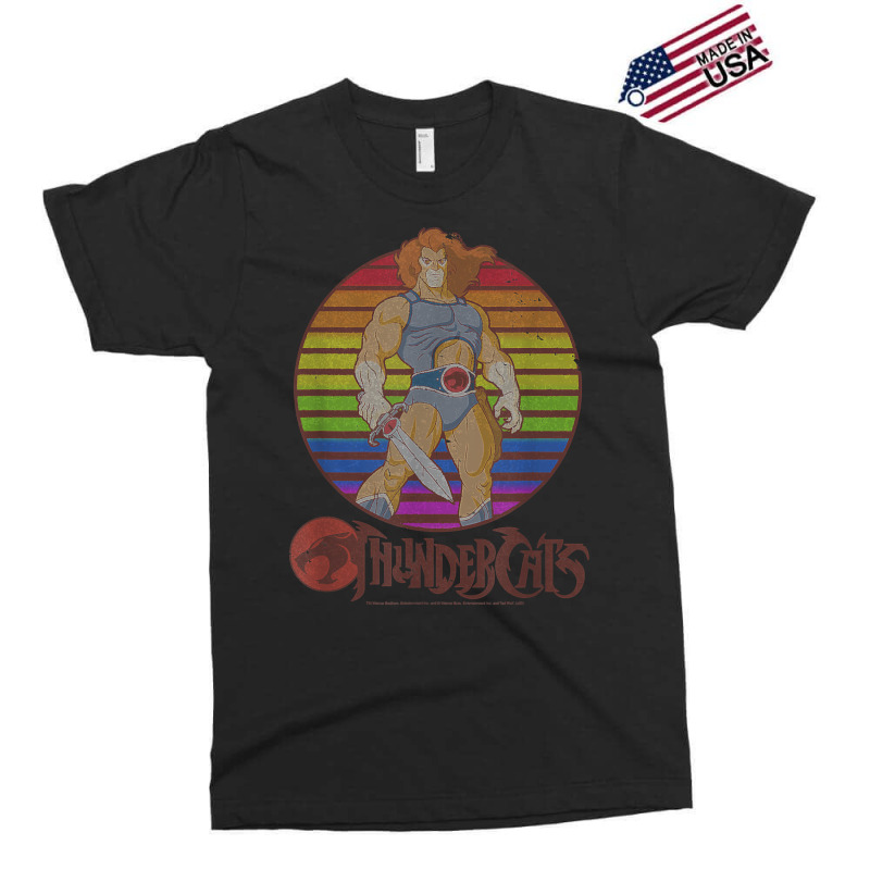 Thundercats Lion O Rainbow Sunset Poster T Shirt Exclusive T-shirt by nuzhetanopo | Artistshot