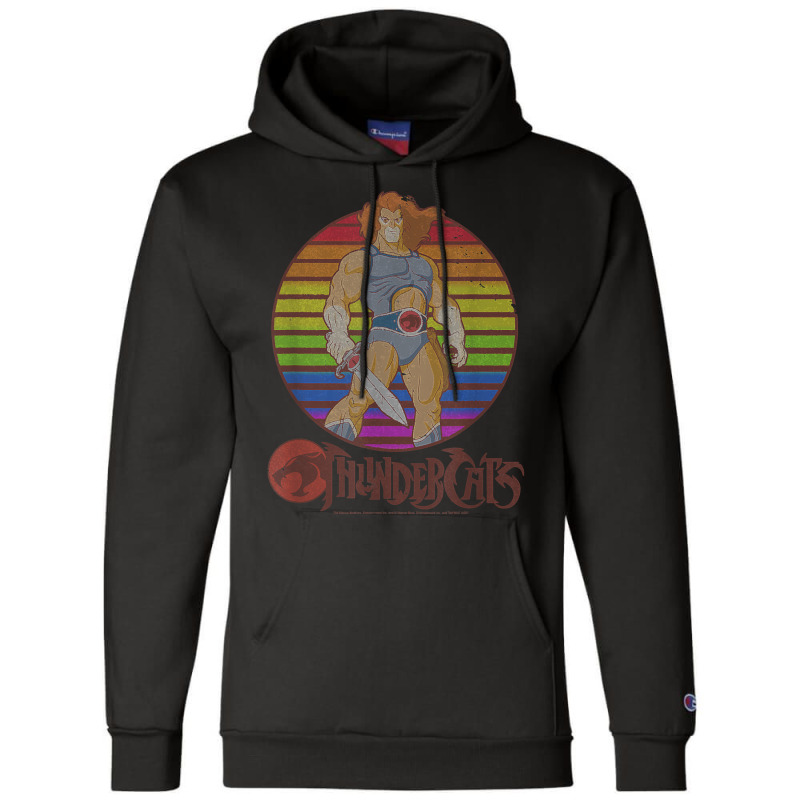 Thundercats Lion O Rainbow Sunset Poster T Shirt Champion Hoodie by nuzhetanopo | Artistshot