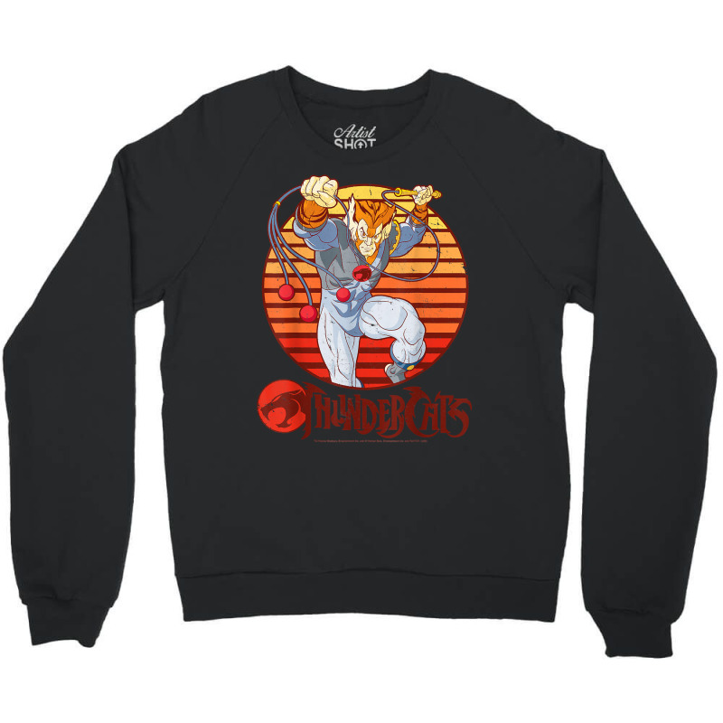 Thundercats Tygra Retro Sunset Portrait T Shirt Crewneck Sweatshirt by nuzhetanopo | Artistshot