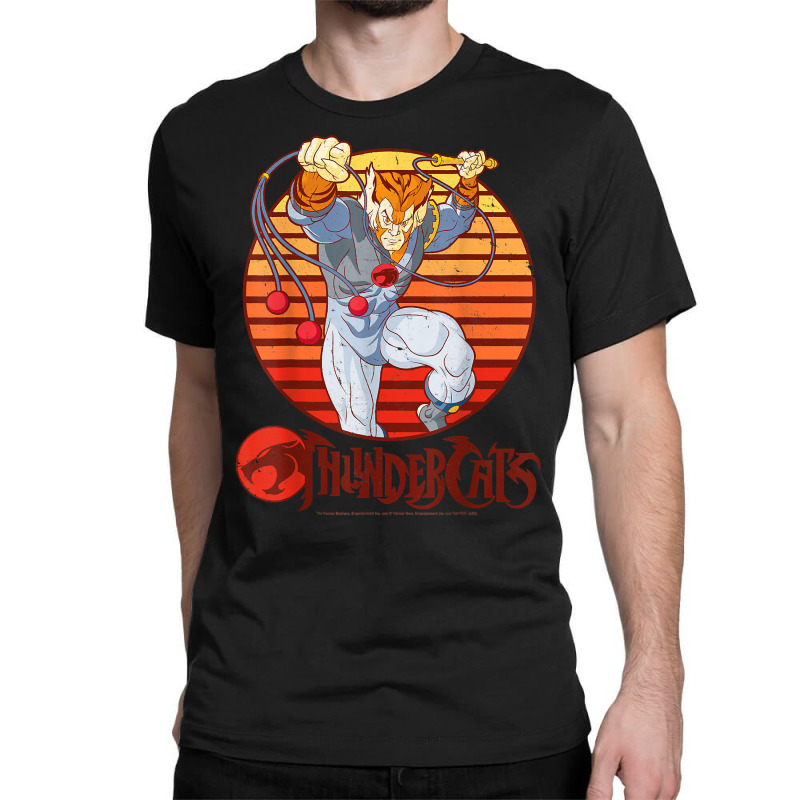 Thundercats Tygra Retro Sunset Portrait T Shirt Classic T-shirt by nuzhetanopo | Artistshot