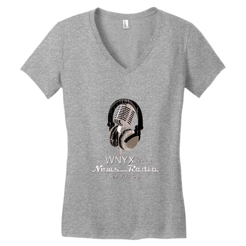 News Radio Ad Concept Women's V-neck T-shirt | Artistshot