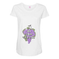 In Vino Veritas   Tombstone Maternity Scoop Neck T-shirt | Artistshot