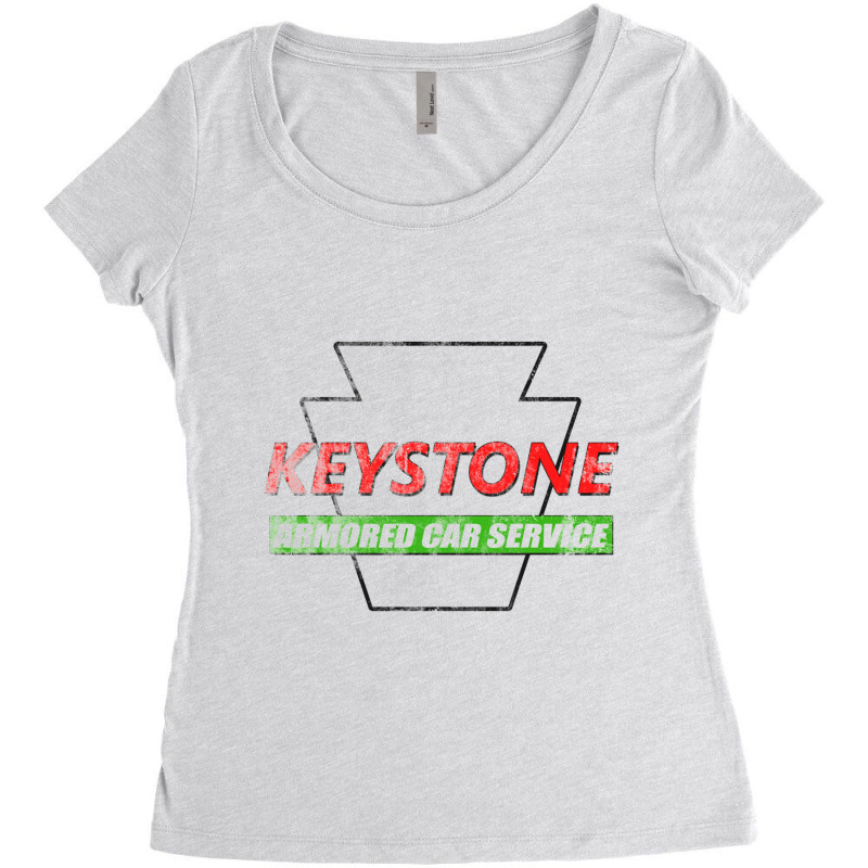 Keystone Armored Car Service From Groundhog Day Women's Triblend Scoop T-shirt by sunlightafterdark | Artistshot