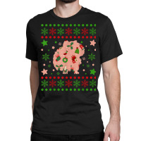 Guinea Pigs Christmas Pattern Cavy Lover Guinea Pig T Shirt Classic T-shirt | Artistshot