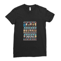 Lil Doctors Christmas Jumper With Added Ladies Fitted T-shirt | Artistshot