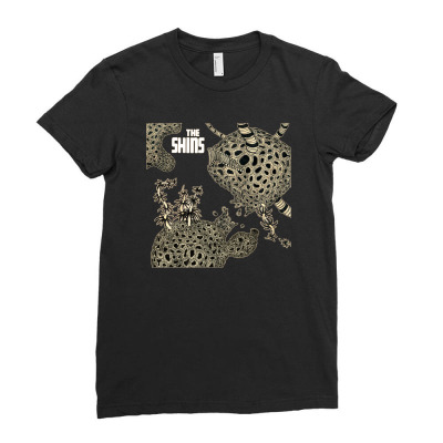 Wincing The Night Away The Shins Ladies Fitted T-shirt Designed By Harmonydue