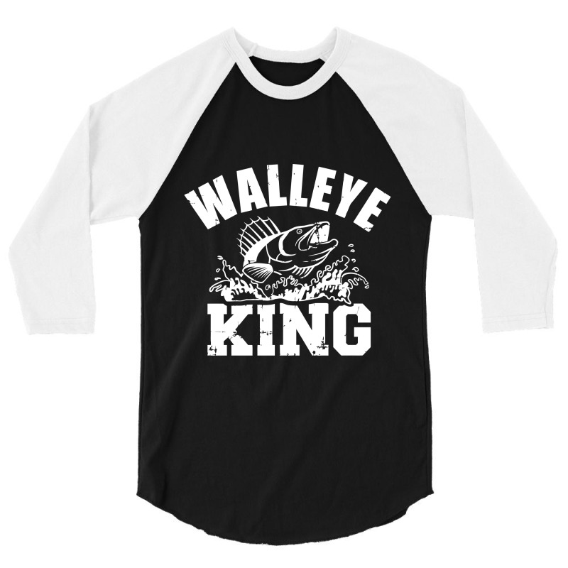 Walleye King, Walleye 3/4 Sleeve Shirt | Artistshot