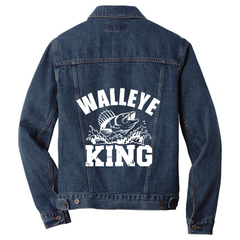 Walleye King, Walleye Men Denim Jacket | Artistshot