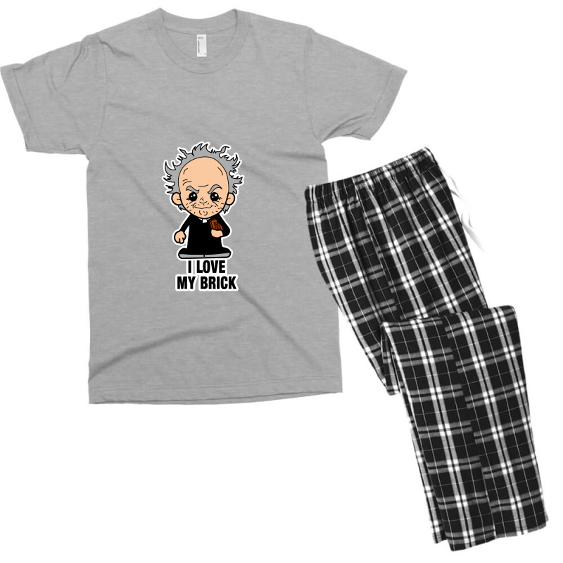 Lil Father Jack   Brick Father Ted Men's T-shirt Pajama Set by xmiddlex | Artistshot