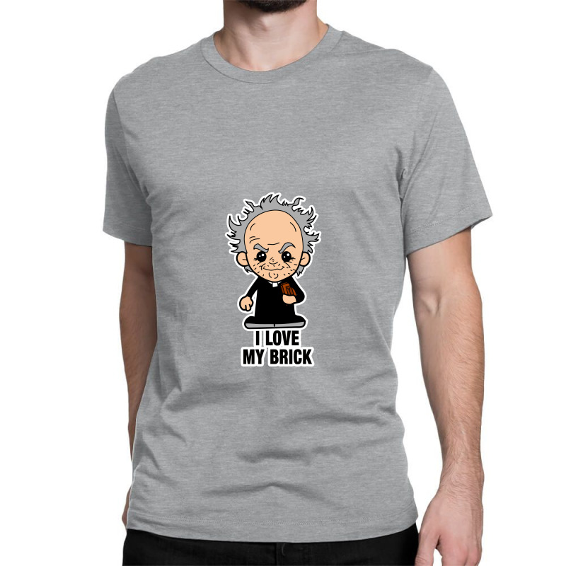 Lil Father Jack   Brick Father Ted Classic T-shirt by xmiddlex | Artistshot