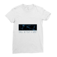 Shall We Play   Wargames Movie Ladies Fitted T-shirt | Artistshot