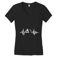 Water Ski Frequency, Water Ski Women's V-neck T-shirt | Artistshot