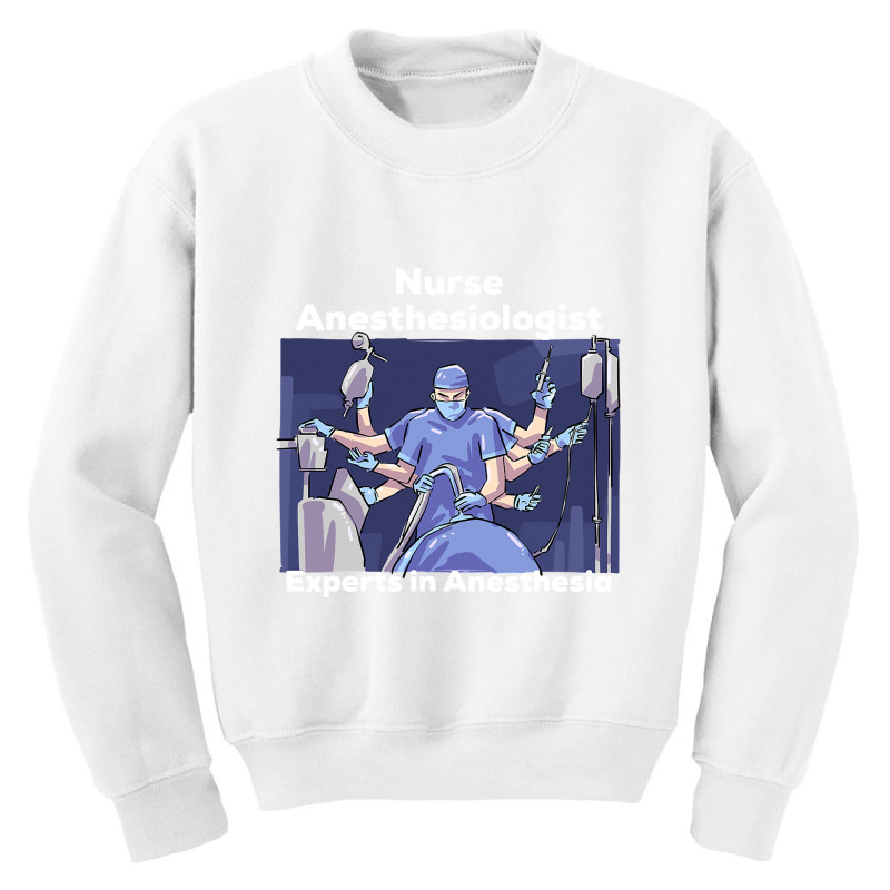 Crna T Shirt To Show Pride In Nurse Anesthesiologists Youth Sweatshirt | Artistshot