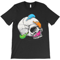 Worms On A String On A Skull Classic T-shirt | Artistshot