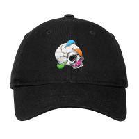 Worms On A String On A Skull Classic Adjustable Cap | Artistshot