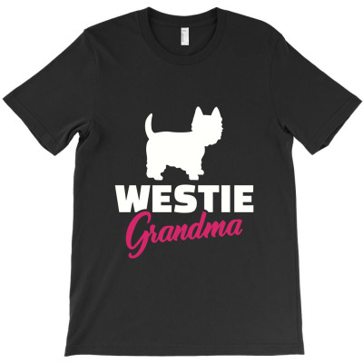 Westie Grandma, Westie T-shirt Designed By Koujirouinoue