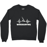 Windsurfing Frequency, Windsurfing Crewneck Sweatshirt | Artistshot