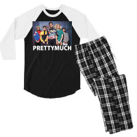 Prettymuch Men's 3/4 Sleeve Pajama Set | Artistshot