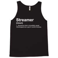 Streamer Live Steam Definition Tank Top | Artistshot