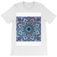 Blue Mandala T-shirt | Artistshot