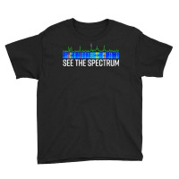 See The Spectrum Analyzer Waterfall Display Funny Ham Radio T Shirt Youth Tee | Artistshot