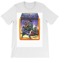 He   Man Masters Of The Universe Battle Scene With Skeletor T-shirt | Artistshot