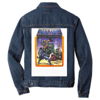 He   Man Masters Of The Universe Battle Scene With Skeletor Men Denim Jacket | Artistshot