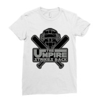 The Umpire Strikes Back Ladies Fitted T-shirt | Artistshot