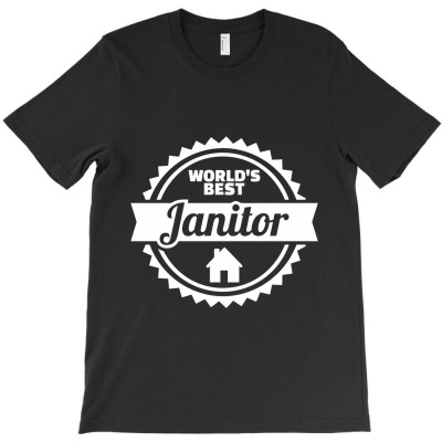 World's Best Janitor  Janitor T-shirt Designed By Koujirouinoue