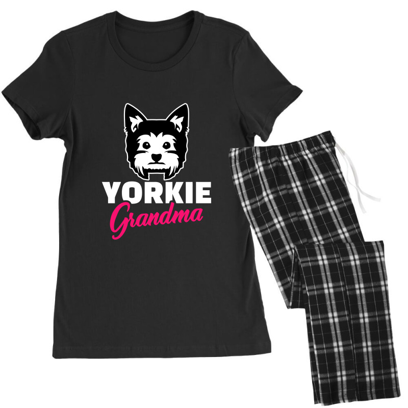 Yorkie Grandma, Yorkshire Terrier Women's Pajamas Set by koujirouinoue | Artistshot