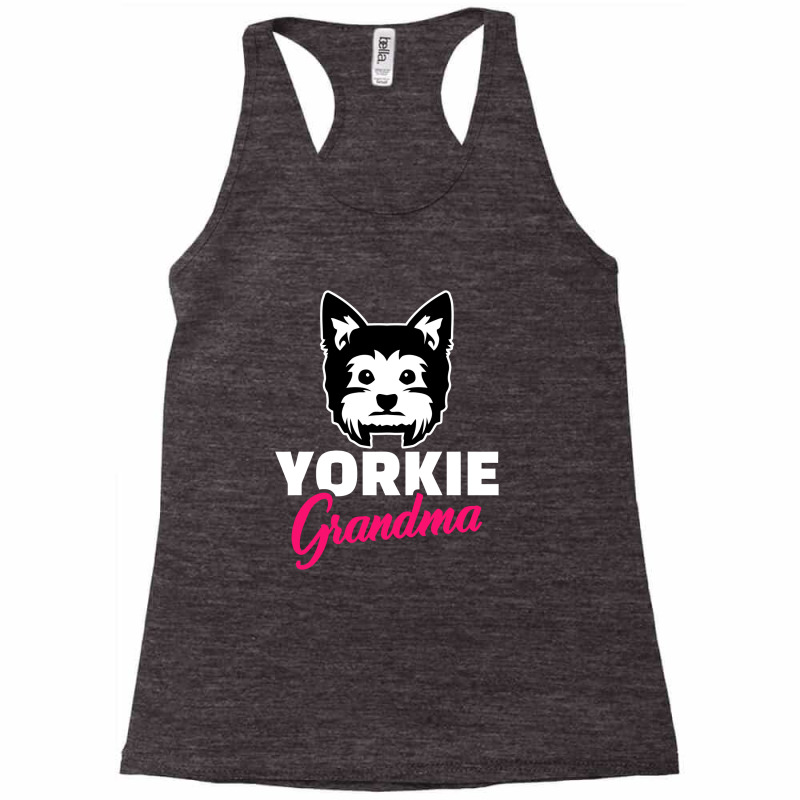 Yorkie Grandma, Yorkshire Terrier Racerback Tank by koujirouinoue | Artistshot