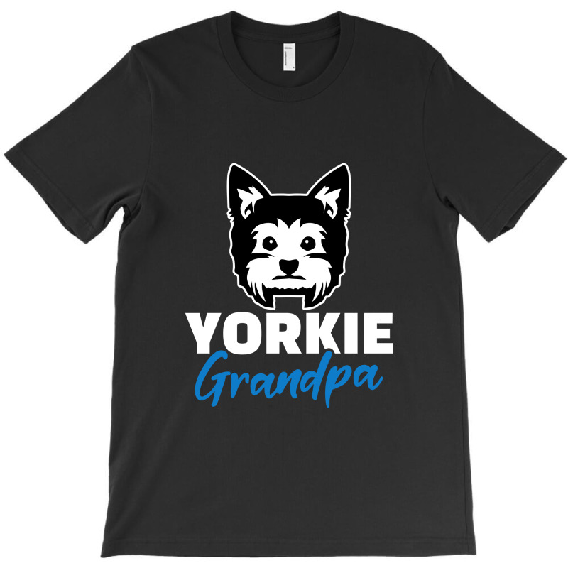 Yorkie Grandpa, Yorkshire Terrier T-shirt | Artistshot