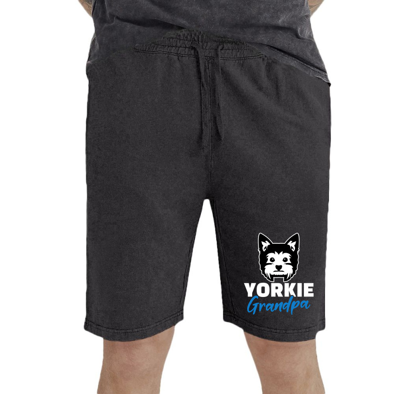 Yorkie Grandpa, Yorkshire Terrier Vintage Short | Artistshot