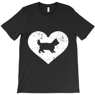 Yorkie Heart , Yorkshire Terrier T-shirt Designed By Koujirouinoue