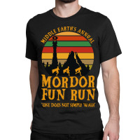 Mordor Fun Run Classic T-shirt | Artistshot