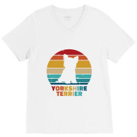 Yorkshire Vintage, Yorkshire V-neck Tee | Artistshot