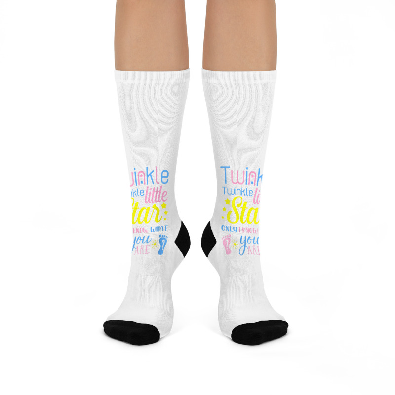 Womens Twinkle Twinkle Little Star Only I Know What You Are V Neck T S Crew Socks | Artistshot