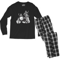 Motorcycle Sidecar Fans Motorcyclists T Shirt Men's Long Sleeve Pajama Set | Artistshot