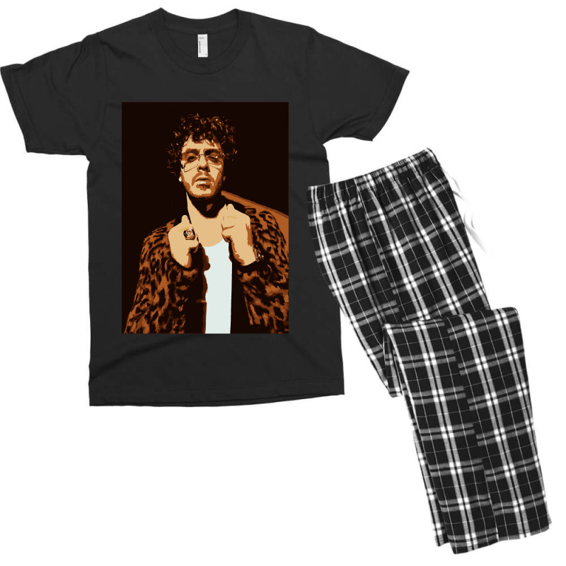 Vintage Classic Cartoon  Songwriter Mens Best Men's T-shirt Pajama Set by Volimty-Shop | Artistshot