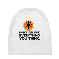 Believe Think Baby Beanies | Artistshot