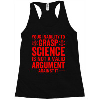 Inability To Grasp Science Racerback Tank | Artistshot