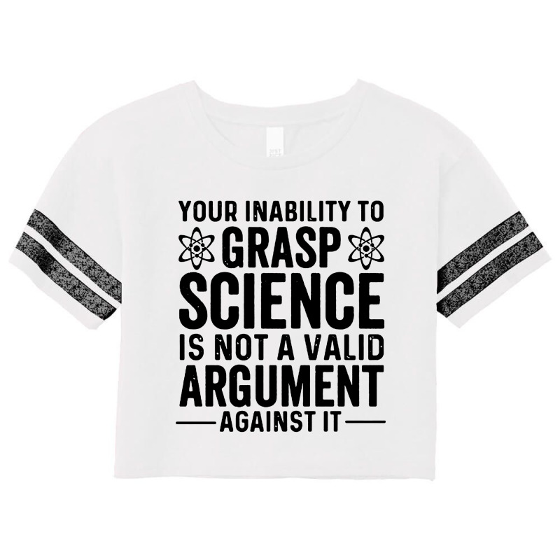 Inability To Grasp Science Scorecard Crop Tee by Sripit | Artistshot