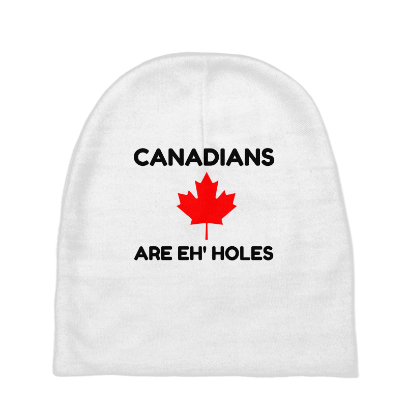 Canadians Eh Holes Baby Beanies by Perfect Designers | Artistshot